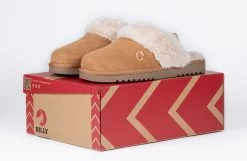 Women's Chestnut BILLY Cozy Sling Scuff -Footwear Store BW22447 250 Studio 1 940x614 4b48afc7 fe62 4dec 86ad b51d608e66ed