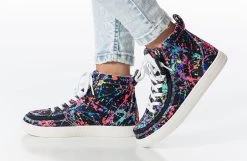 Sasha Splatter BILLY Classic Lace High Tops 24 Sasha Splatter BILLY Classic Lace High Tops -Footwear Store bk23100 009 studio standing 1 940x614 52633521306 o