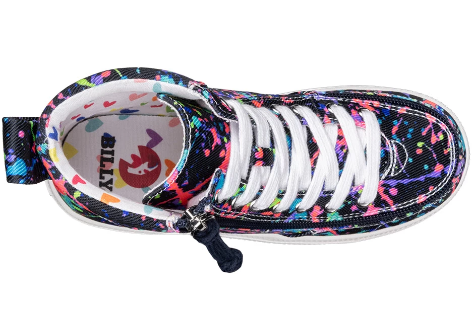 Sasha Splatter BILLY Classic Lace High Tops 7 Sasha Splatter BILLY Classic Lace High Tops - Image 5