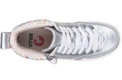 Silver Rainbow BILLY Classic Lace High Tops -Footwear Store bk23100 041 top 940x614 52550209309 o
