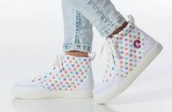 Rainbow Polka BILLY Classic Lace High Tops 22 Rainbow Polka BILLY Classic Lace High Tops -Footwear Store bk23100 111 studio standing 1 940x614 52633986105 o