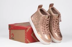 Rose Gold Daisy BILLY Classic Lace High Tops -Footwear Store bk23100 680 on box 2 940x614 52550267714 o