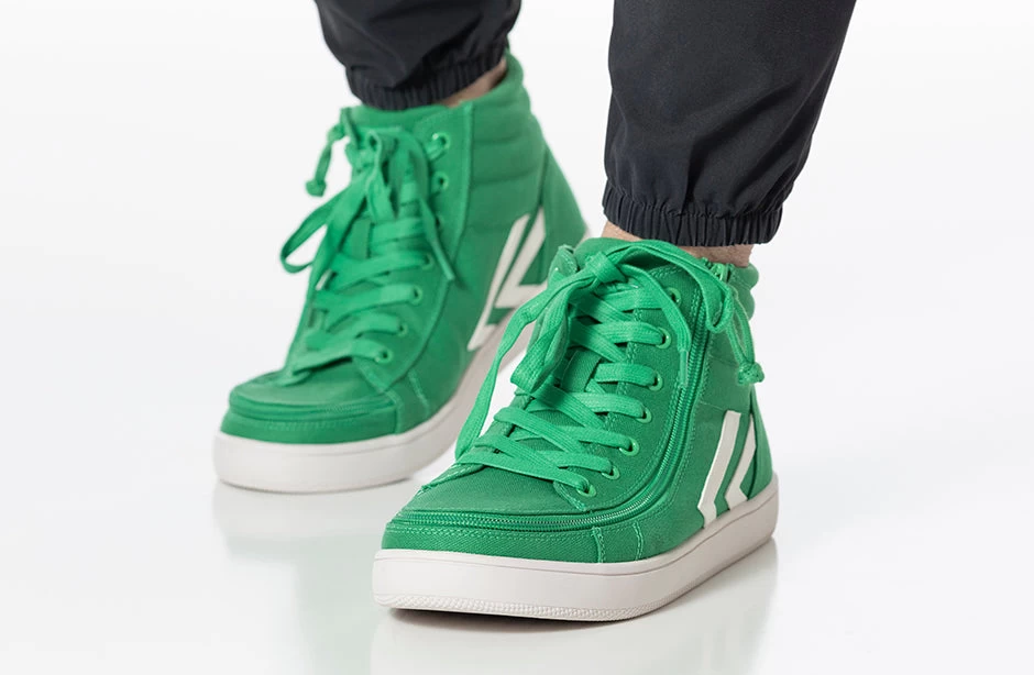 Men's Green/White BILLY CS Sneaker High Tops 13 Men's Green/White BILLY CS Sneaker High Tops - Image 11