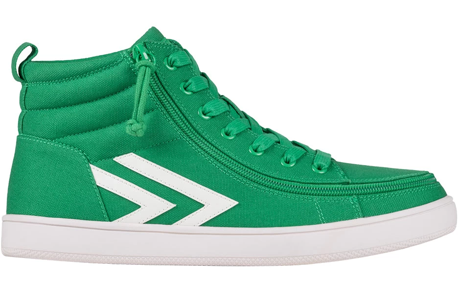 Men's Green/White BILLY CS Sneaker High Tops 4 Men's Green/White BILLY CS Sneaker High Tops - Image 2