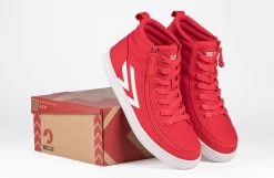Men's Red/White BILLY CS Sneaker High Tops -Footwear Store bm23142 600 on box 2 940x614 52454094319 o