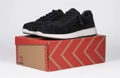 Men's Black Suede BILLY Comfort Joggers -Footwear Store bm23148 002 on box 1 940x614 52575110913 o