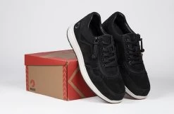 Men's Black Suede BILLY Comfort Joggers -Footwear Store bm23148 002 on box 2 940x614 52574116422 o