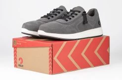 Men's Grey Suede BILLY Comfort Joggers -Footwear Store bm23148 030 on box 1 940x614 52594979814 o