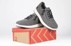 Men's Grey Suede BILLY Comfort Joggers -Footwear Store bm23148 030 on box 3 940x614 52595143055 o