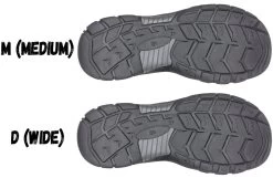 Women's Black To The Floor BILLY River Sandals -Footwear Store bw23150 001 bottom 940x614 52545170617 o