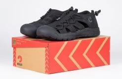 Women's Black To The Floor BILLY River Sandals -Footwear Store bw23150 001 on box 1 940x614 52489952538 o