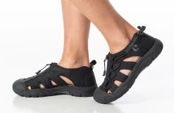 Women's Black To The Floor BILLY River Sandals -Footwear Store bw23150 001 studio standing 1 940x614 52630938892 o