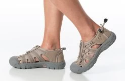 Women's Taupe BILLY River Sandals -Footwear Store bw23150 250 studio standing 1 940x614 52631328716 o